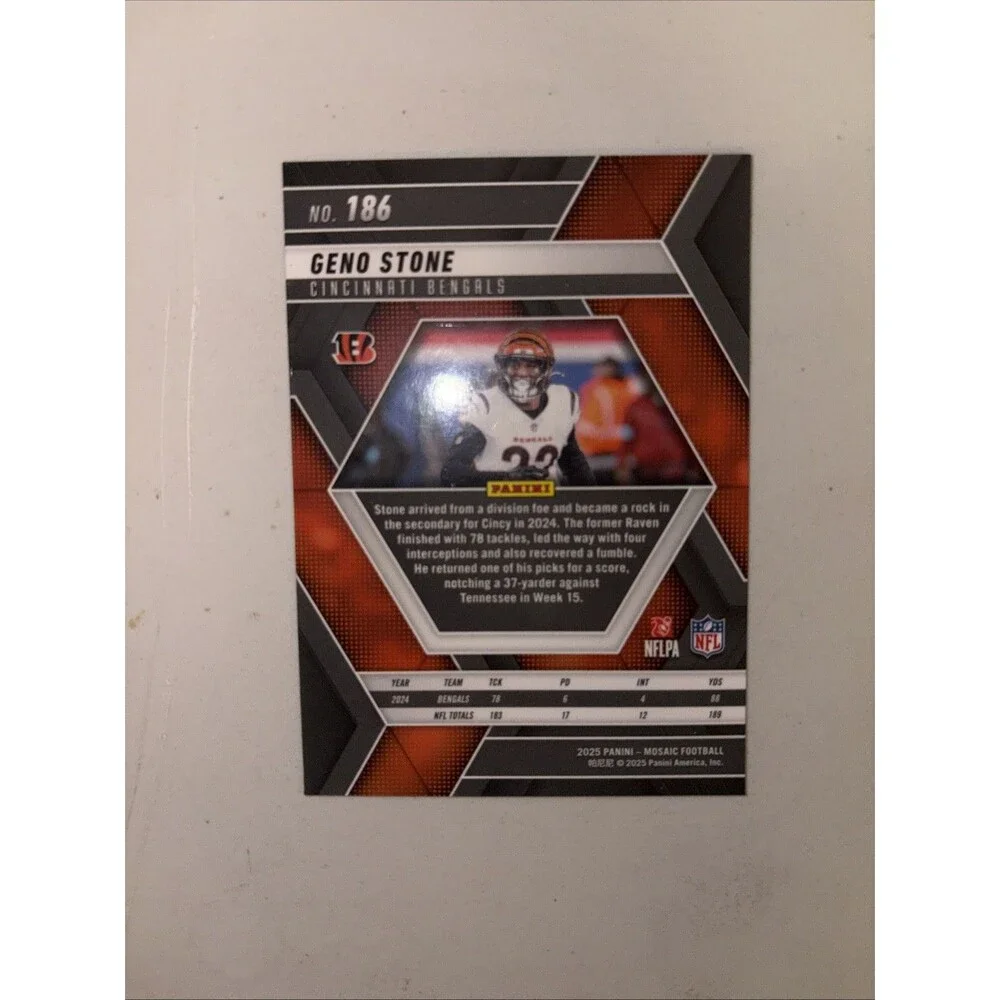 Lot Of 4 Bengals Sports Cards